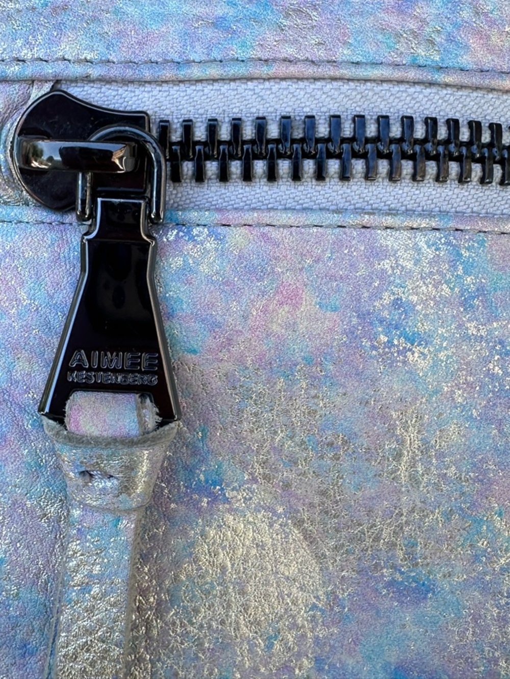 Aimee Kestenberg Iridescent White Crossbody Bag - Picture 4 of 6